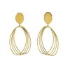 Pendientes | Pura Vida Clothes Pendientes Tassaout Dorado