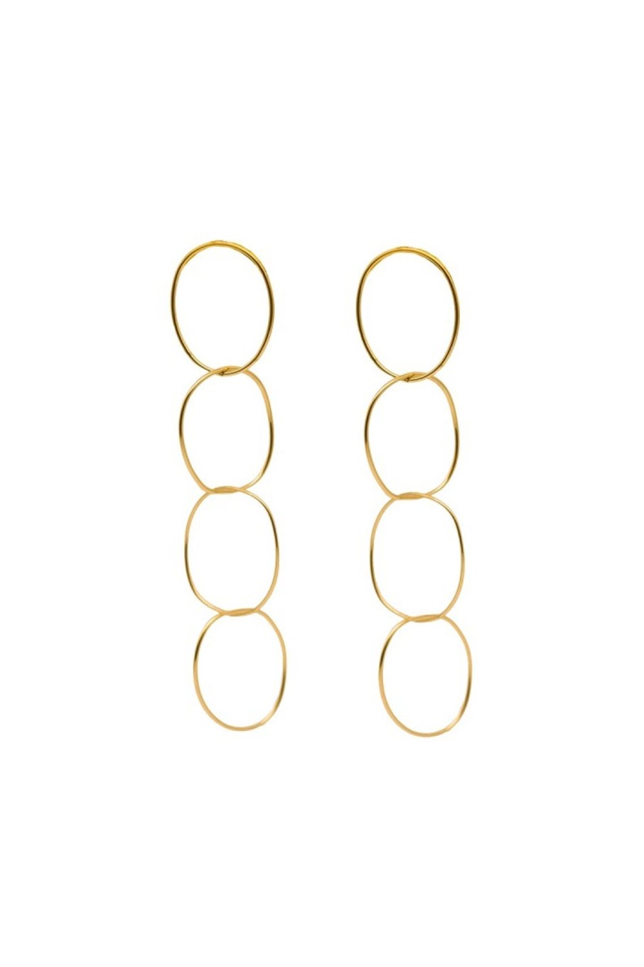 Pendientes | Pura Vida Clothes Pendientes Uarga Dorado