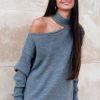 Jerseys Y Sudaderas | Pura Vida Clothes Jersey Meuris Gris Oscuro