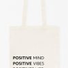 Tote Bags | Pura Vida Clothes Tote Bag Positive