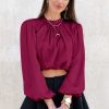 Blusas | Pura Vida Clothes Blusa Fox Burdeos