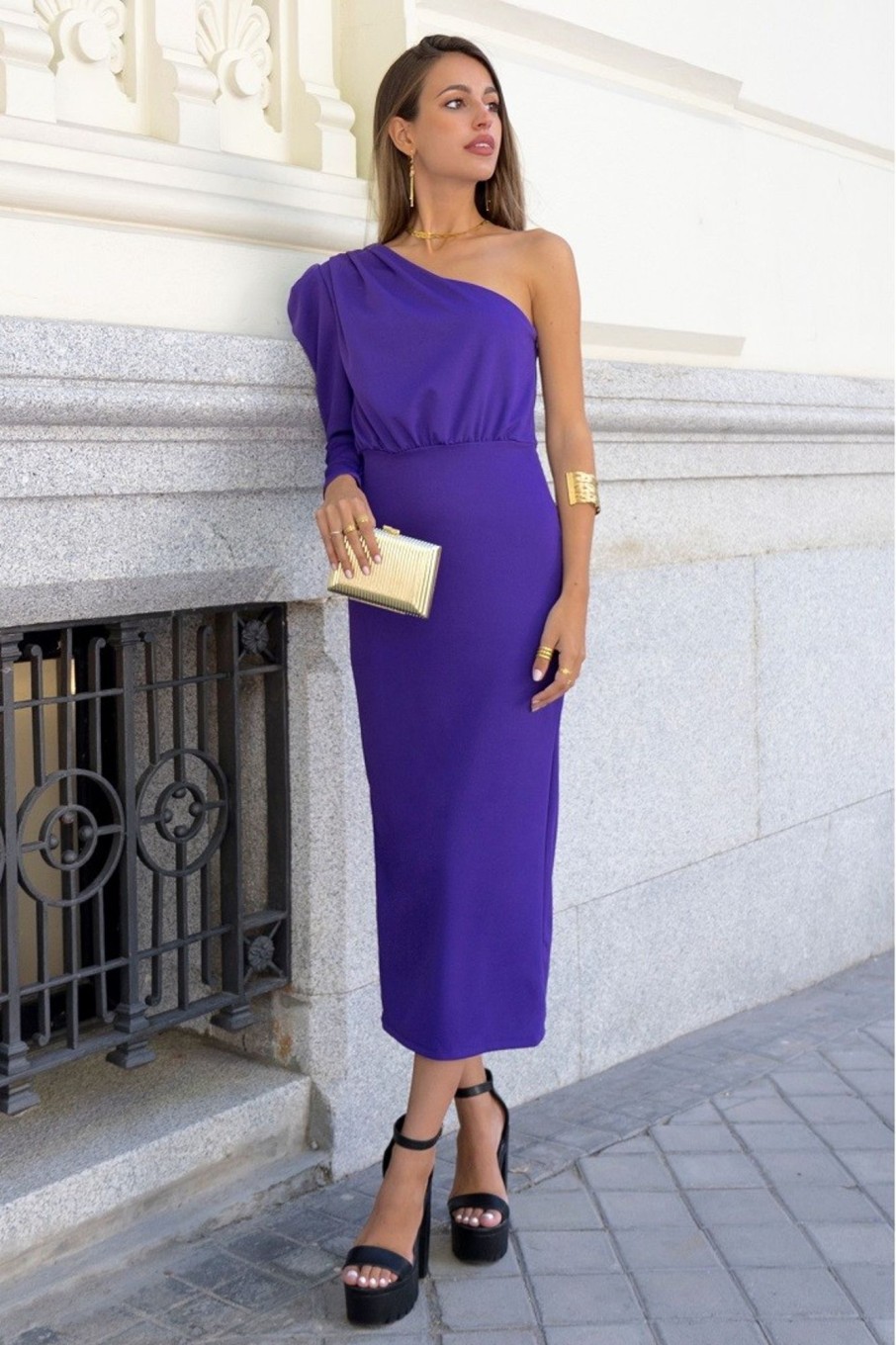 Vestidos | Pura Vida Clothes Vestido Goeman Morado