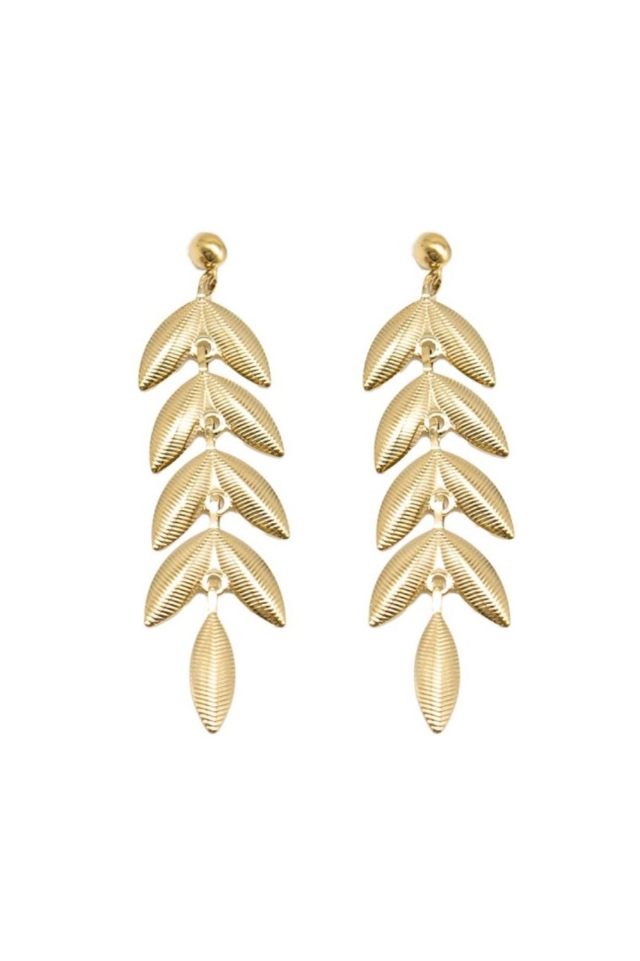 Pendientes | Pura Vida Clothes Pendientes Potex Dorado